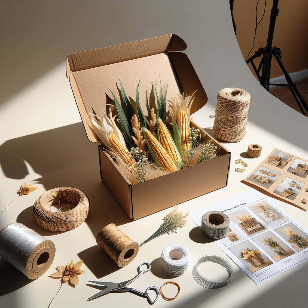 Corn Husk Crafting Kit